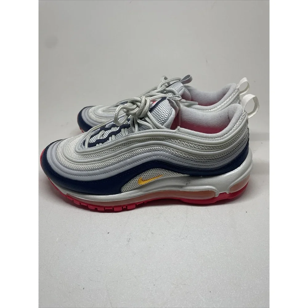 Nike Air Max 97 Pure Platinum Laser Orange Women's 7.5 [921733-015]‎